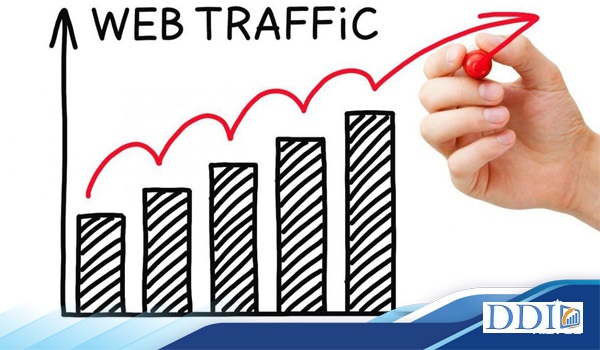 Traffic giúp nâng cao thứ hạng website 