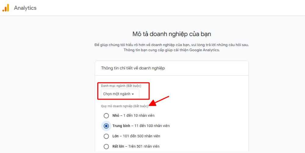 Quy mô doanh nghiệp
