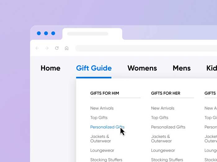 Menu Navigation